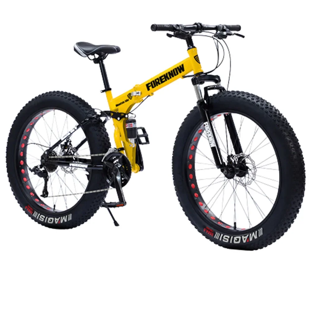 

24 26 Inches Snow Bicycle Adult Student Bike Mountainous Region Cross-Country 27 30 Speed Damping Large Tire