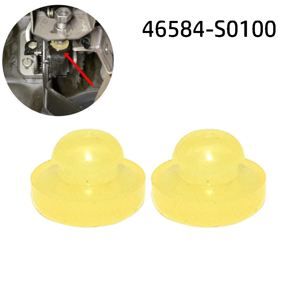 2pcs Car Brake Pedal Stop Pad Set Plastic 46584-S0100 For Nissan 1984-2017 For Infiniti 2003 - 2015 For Altima 1991 - 1999