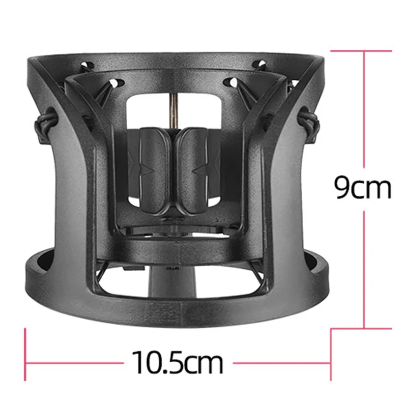 FFYY-البث المباشر ميكروفون صدمة جبل مكثف عالمي أنبوب دائري USB ميكروفون امتصاص الصدمات حامل التسجيل