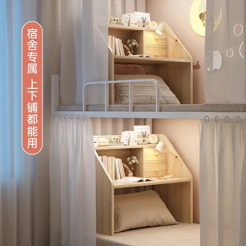 Bed Computer Desk College Student Dormitory Artifact Desk Dormitory Upper and Lower Bunk Learning Writing Table