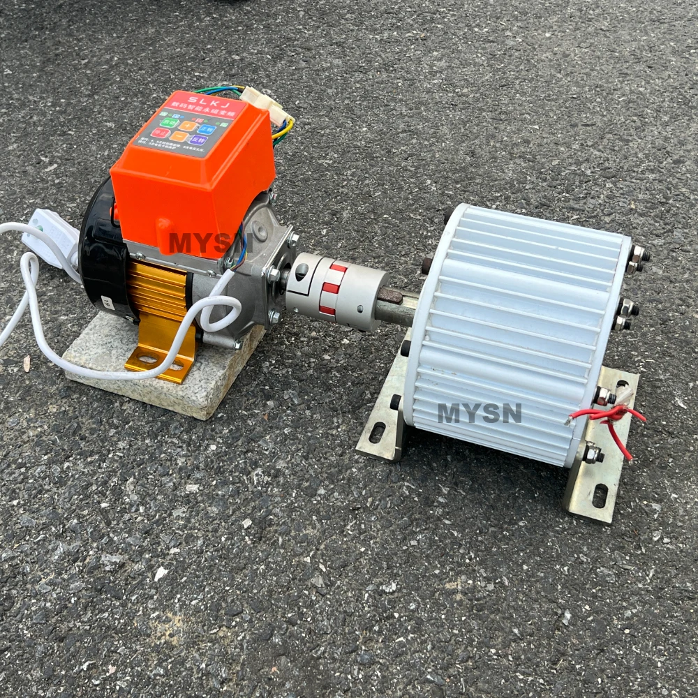 Free Energy 30KW 20KW Permanent Magnet Generator 220V 380V Magnetic Generator Set 30KW Alternator With Adjustable AC Motor