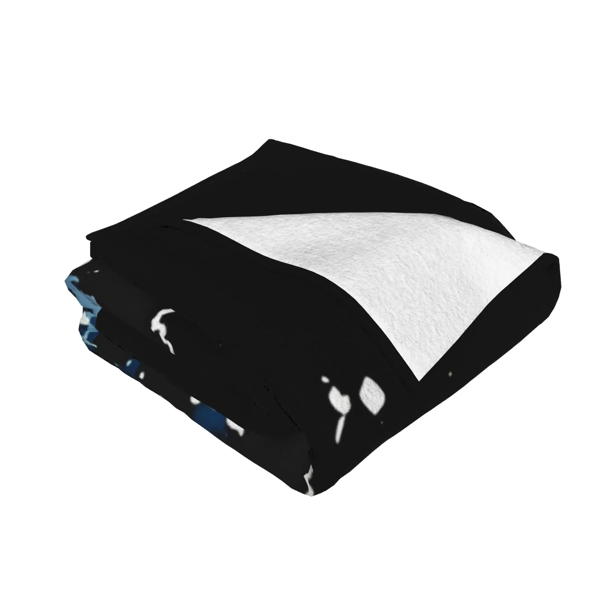 1PC home Cute Room Decor Anarchy Symbol In Dark Blue Blanket Throw Blanket Anarchy Novelty Warm Blanket All Season