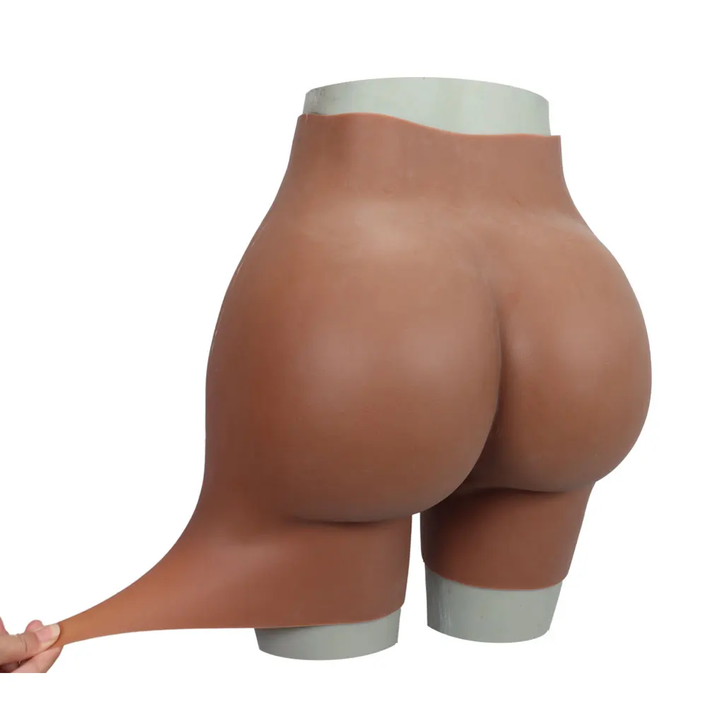 YUERUGOU Silicone Butt Pads 2.2cm Sexy Female Realistic Buttocks and Hips Enhancement High Waist Shapewear for  Woman Big Ass