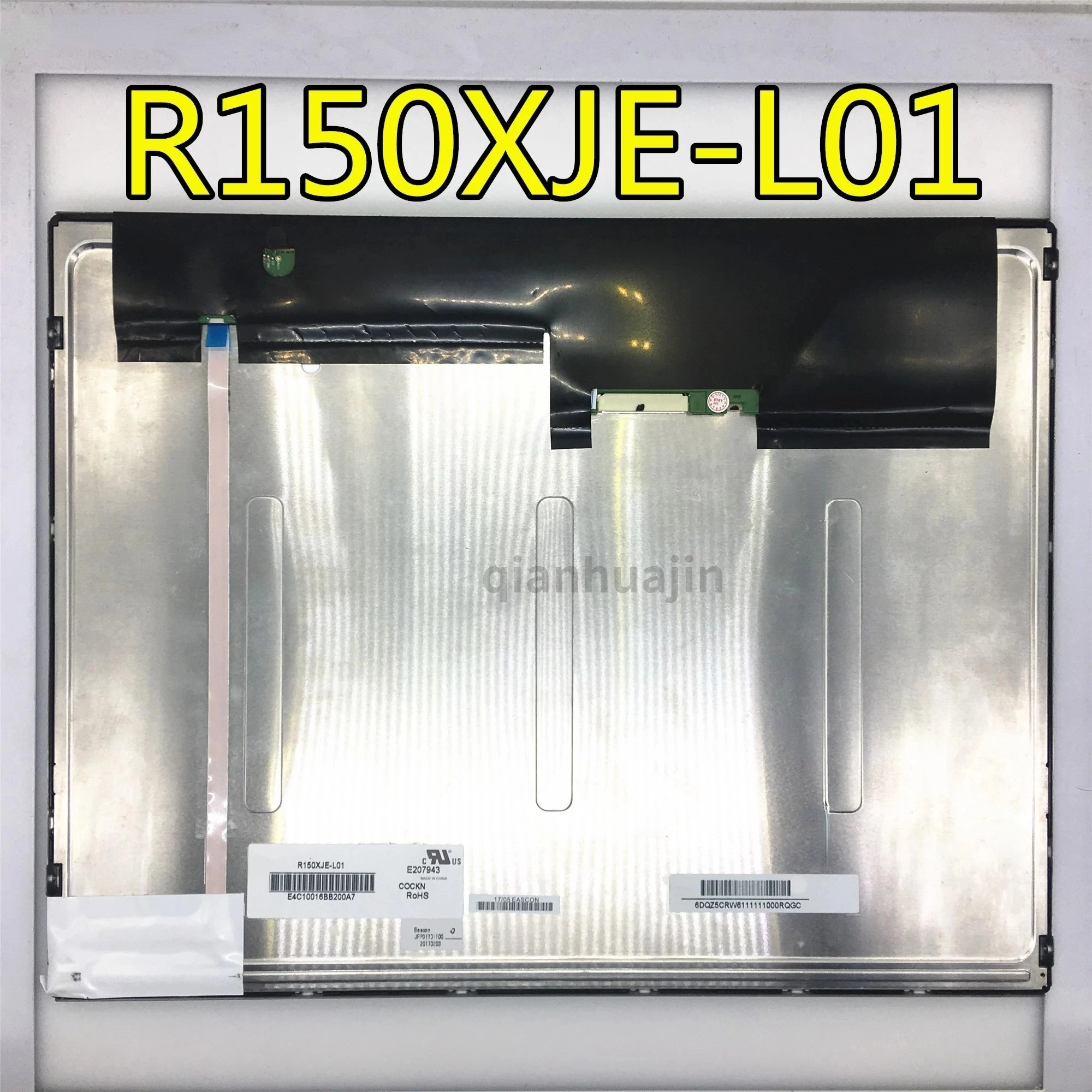 Full tested and Original 15 inch R150XJE-L01 1024*768 industrial lcd screen