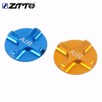 ZTTO MTB Bike Fork Cap CNC Bicycle Air Gas Front Fork Value Cover Protector Bicycle Suspension Fork Star Nut Cycling Accessories