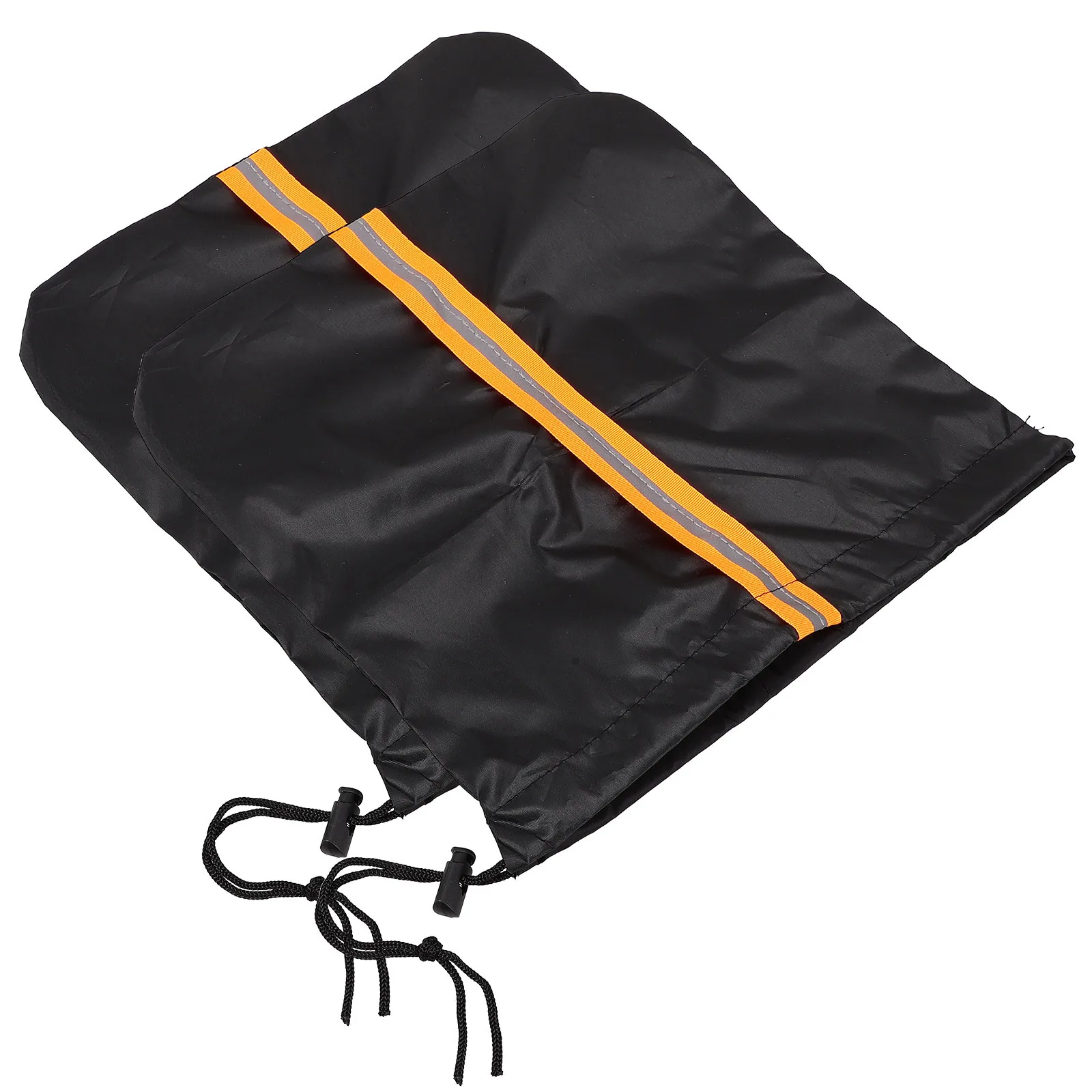 

2Pcs Silver Coated Rear View Mirror Covers Car Side Mirror Protective Covers Snow Frost Uv Protection