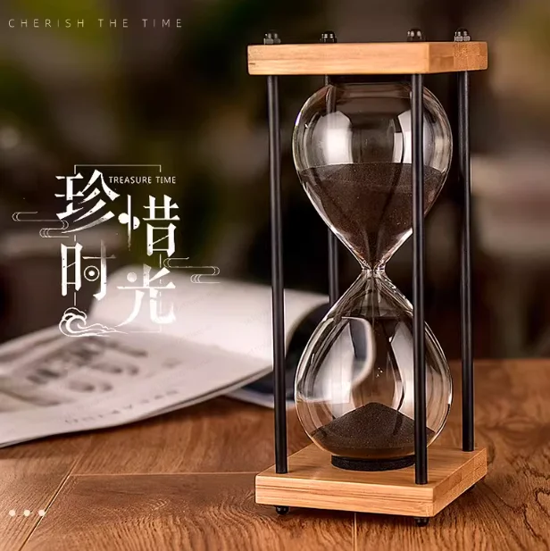 Creative Time Hourglass Timer 15 Minutes Children's Birthday Gifts Christmas Gifts Tabletop Ornaments