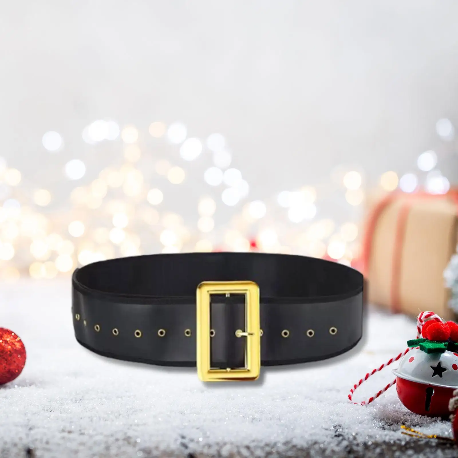 حزام سانتا كلوز، موسع، ديكور، حزام الخصر، حزام عيد الميلاد، حزام الخصر للرجال والنساء، فستان، لعب الأدوار #4