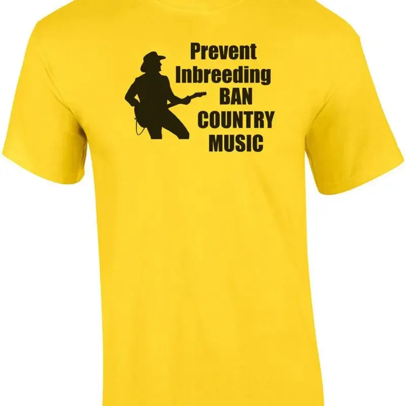 Prevent Inbreeding Ban Country Music T-shirt