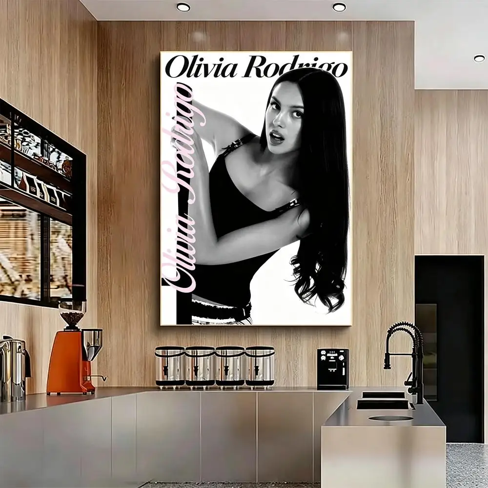 Poster von Olivia Rodrigo, HD-Druck, moderner minimalistischer Stil, Wandkunst, Heimdekoration für Büro, Schlafzimmer, Geschenk – Detail 10