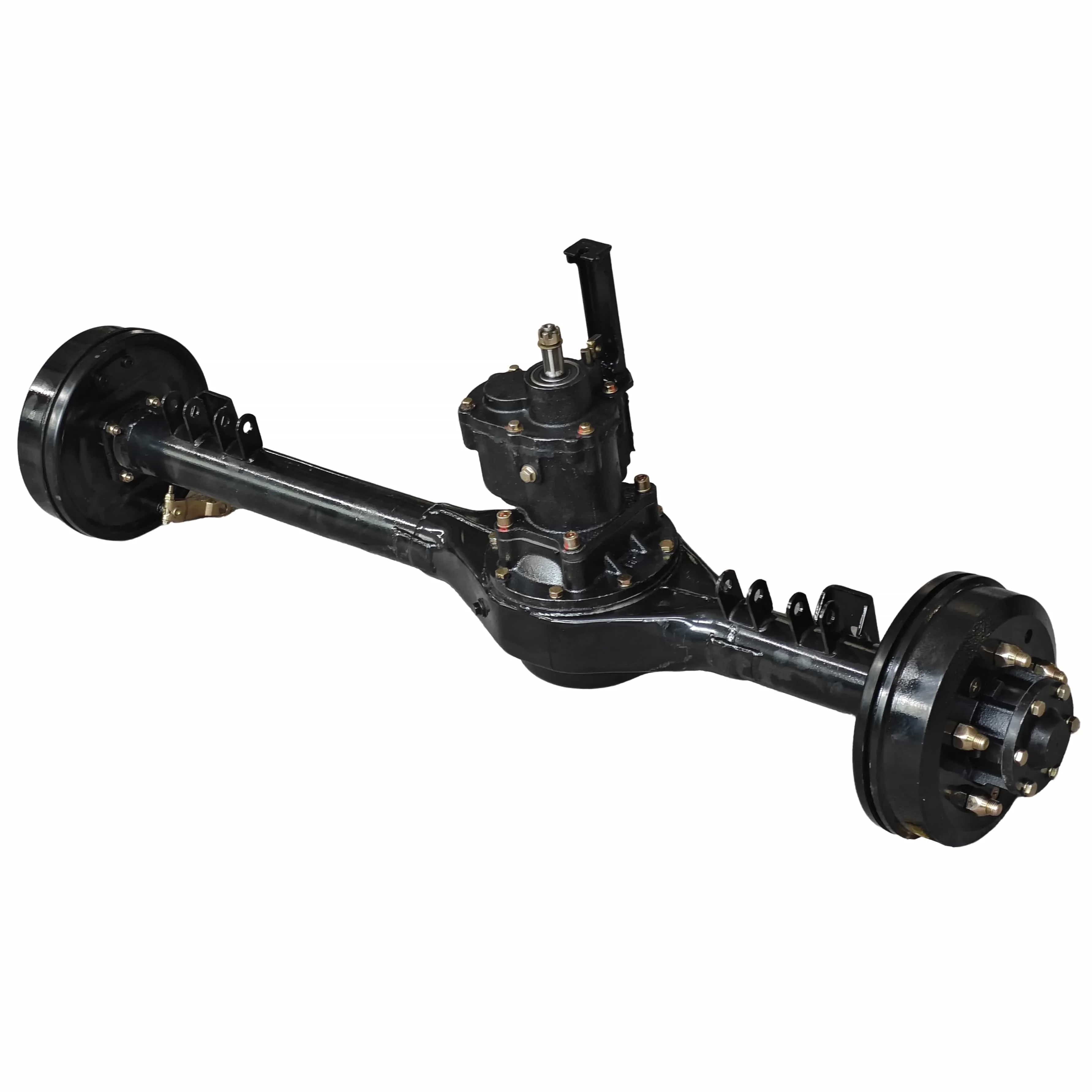 

Heavy Duty Steel Propeller Shaft And Axle Bearing Floating Tricycle Rear Axle Housing Front Axles-Durable Steel Material