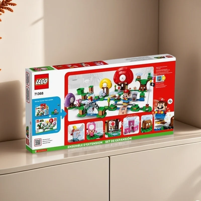 71368 LEGO Todd Treasure Hunt Expansion Set，this series is a themed series jointly launched by LEGO and Nintendo