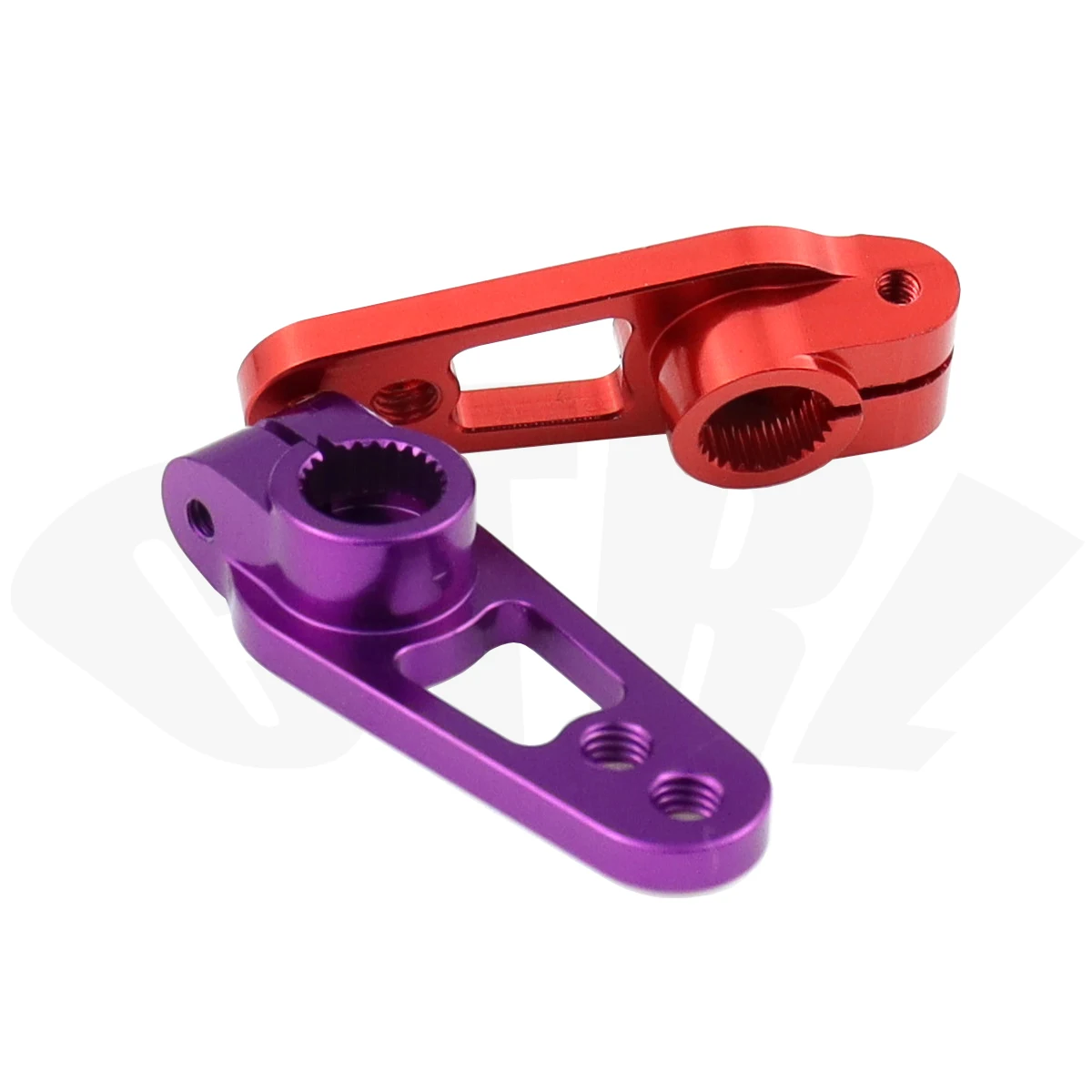 Aluminum 25T Servo Horn Arms M3 Clamp Steering for Futaba Savox Power Motors D4 RC Car Standard Servo Motors  MG995 MG946R S3003