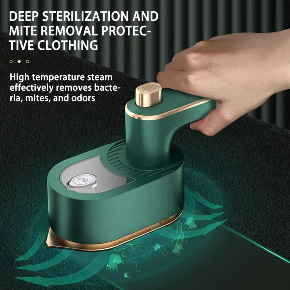 Portable Electric Iron Portable Steam Electric Iron Handheld Hanging Ironing Machine Small Clothes Ironing Tool for Dormitory