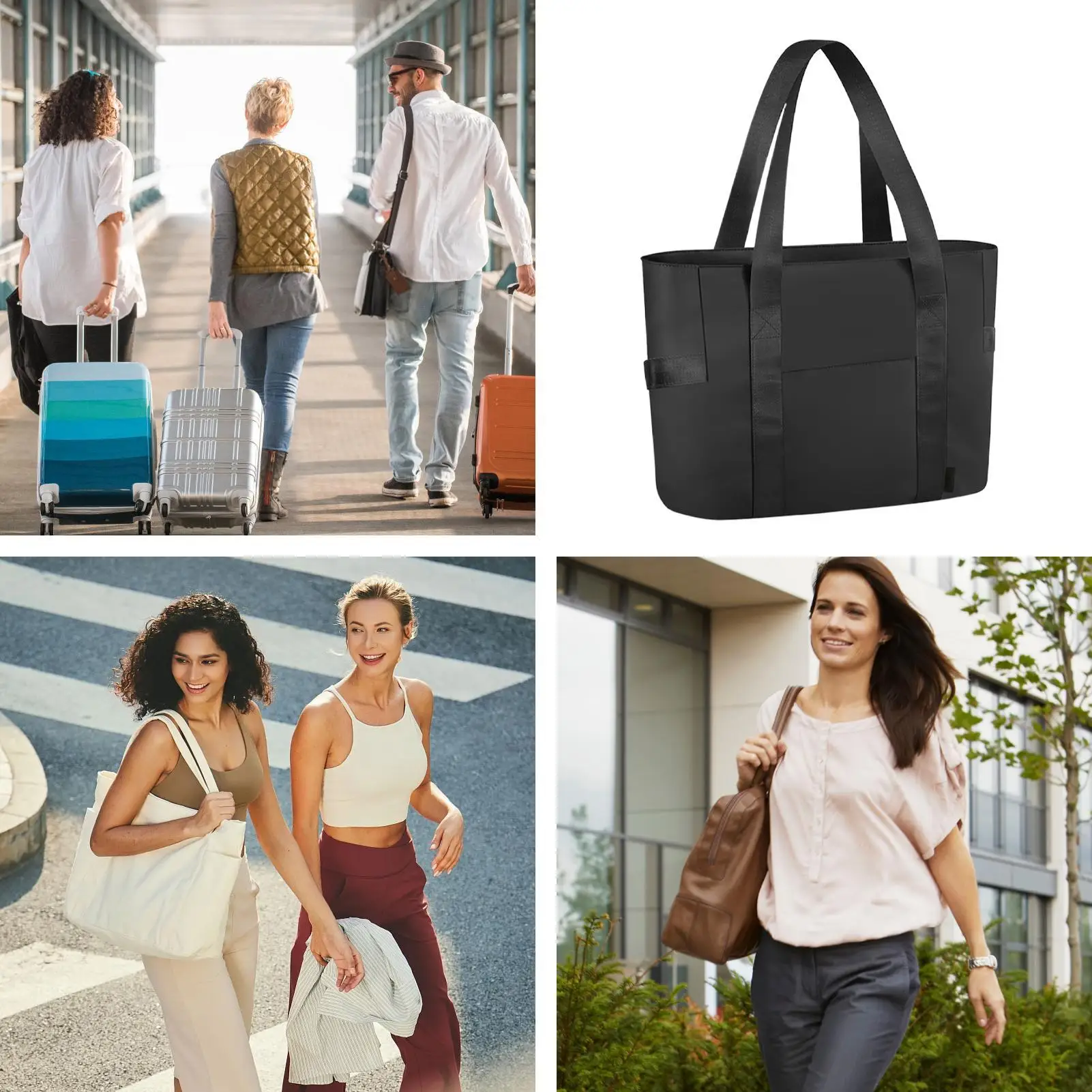 

Сумка-тоут для ноутбука, рабочая сумка-тоут, кошелек, сумка с отделениями для женщин, медсестра, путешествия, ежедневная пляжная работа, школа, общежитие, тренажерный зал