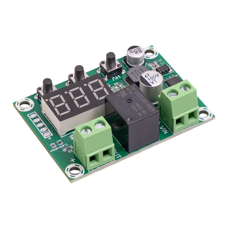 6V-80V Battery DC Voltage Protection Module High Voltage Undervoltage Battery Disconnect Output Protection Board