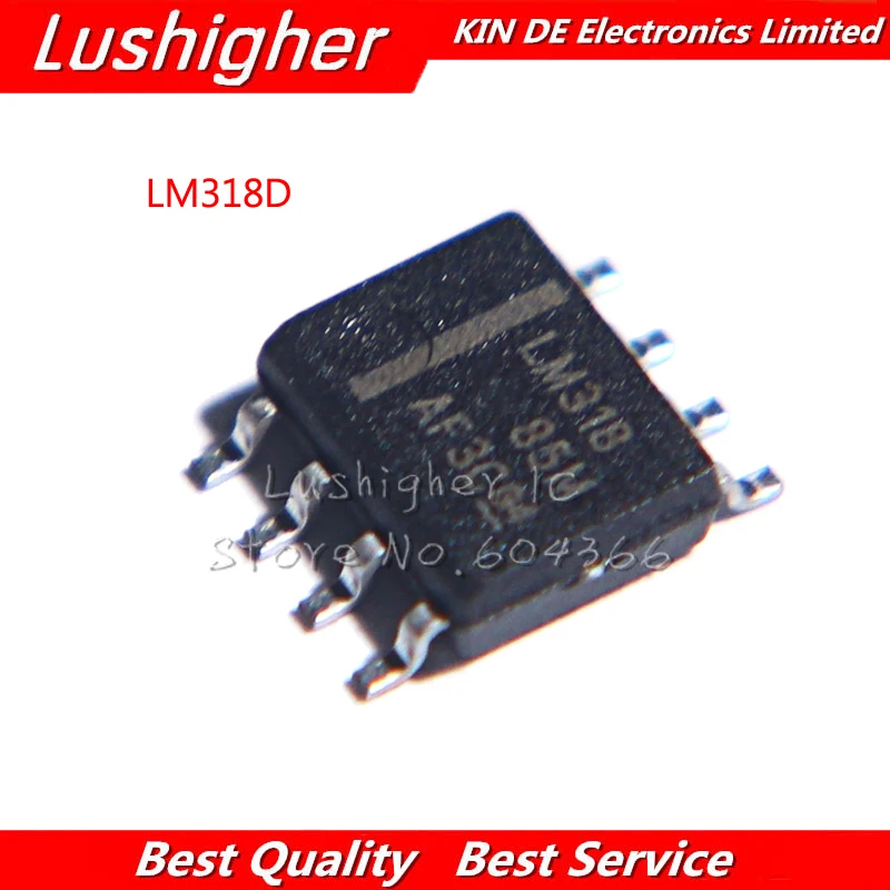 10pcs LM318DR SMD LM318D SOP8 LM318 SOP