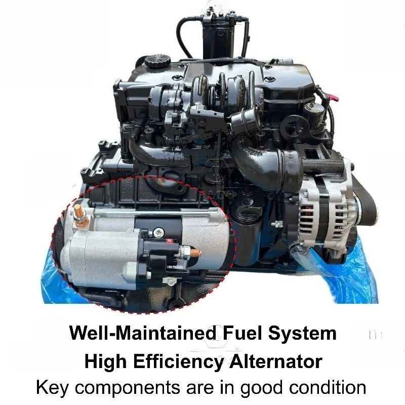 Original 160hp Engine QSB4.5 QSB4.5-C160 - Engine Complete for Industrial Engines