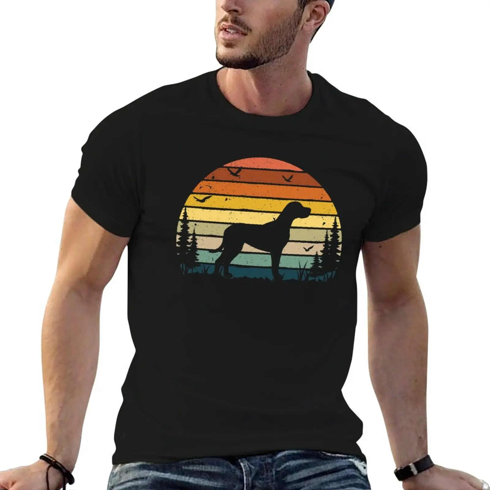 

Vintage t graphic 100 percent man T-Shirt t for cotton for man shirt shirts Dog Dane Great Retro