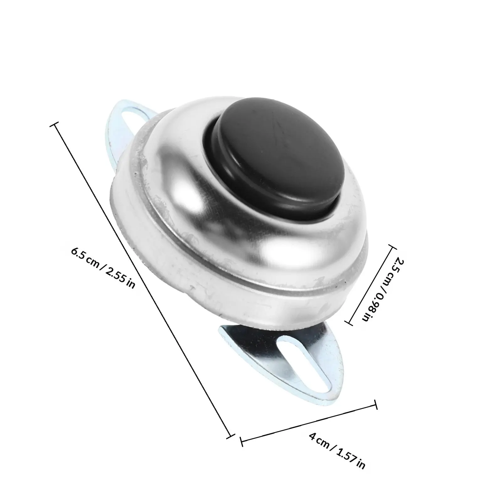 Robust Universal Horn Button Switch Metal Construction for Cars Trucks Tractors Tricycles Electric Vehicles Easy Install