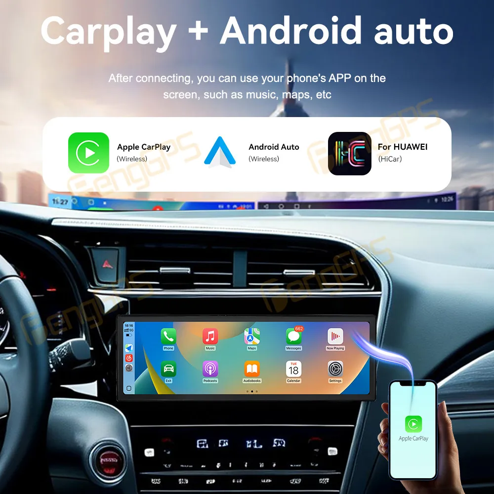 Car Accessories Radio For Honda Shuttle 2015-2020 Android Auto GPS Navigation Multimedia Stereo Receiver Head Unit Offline Maps