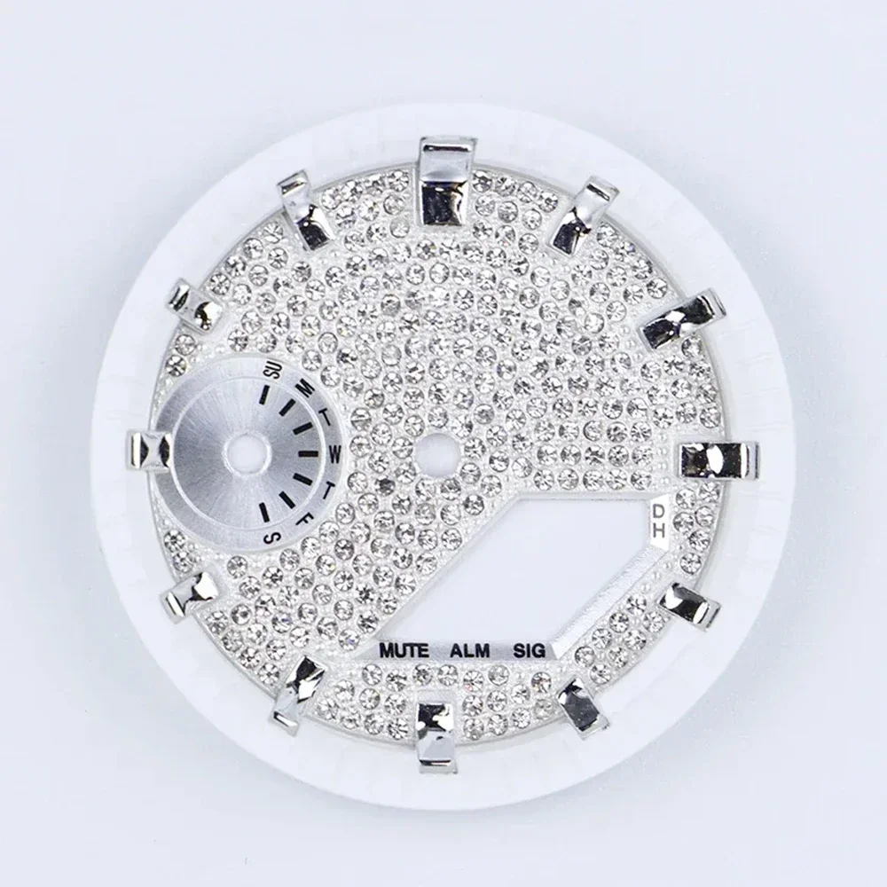 Luxury Diamond Watch Dial For GA2100 GA2100 DIY Watch Mod kit Dial Scale For GA-2100 GA2110 Modification Watch Parts Accessories