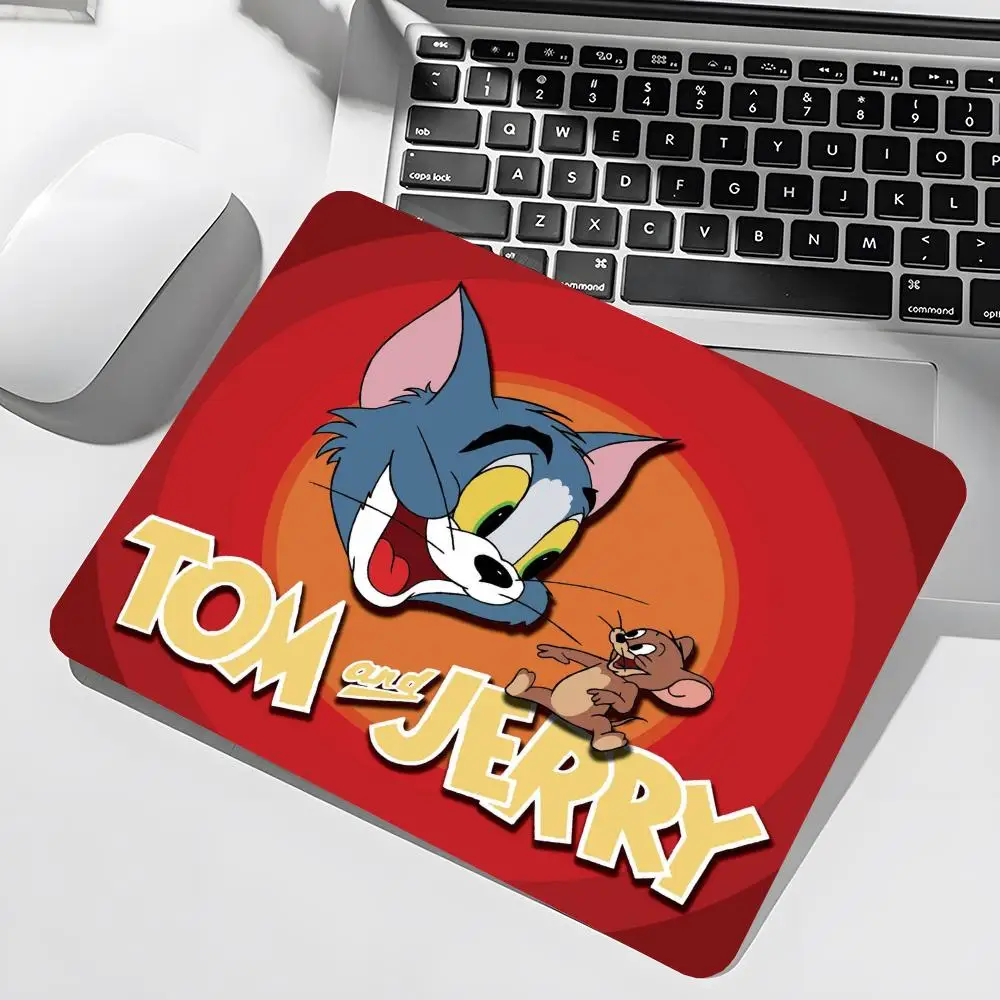 TomS and JerryS Mouse Pad Gamer Large Size Office Desk Protector Mat 450x400X2MM Waterproof Desktop Mouse Pad