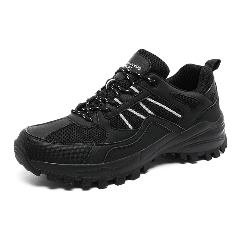 Anti Slip Outdoor Hiking Shoes Men Trekking Sneakers Mountain Shoes Tracking Camping Plus Big Size 39-46 47 48