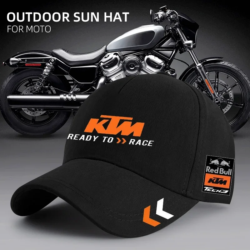 قبعات البيسبول للدراجات النارية قبعات واقية من الشمس قبعة Snapback لـ KTM Duke SW RC 125 200 390 690 790 990 Adventure #4