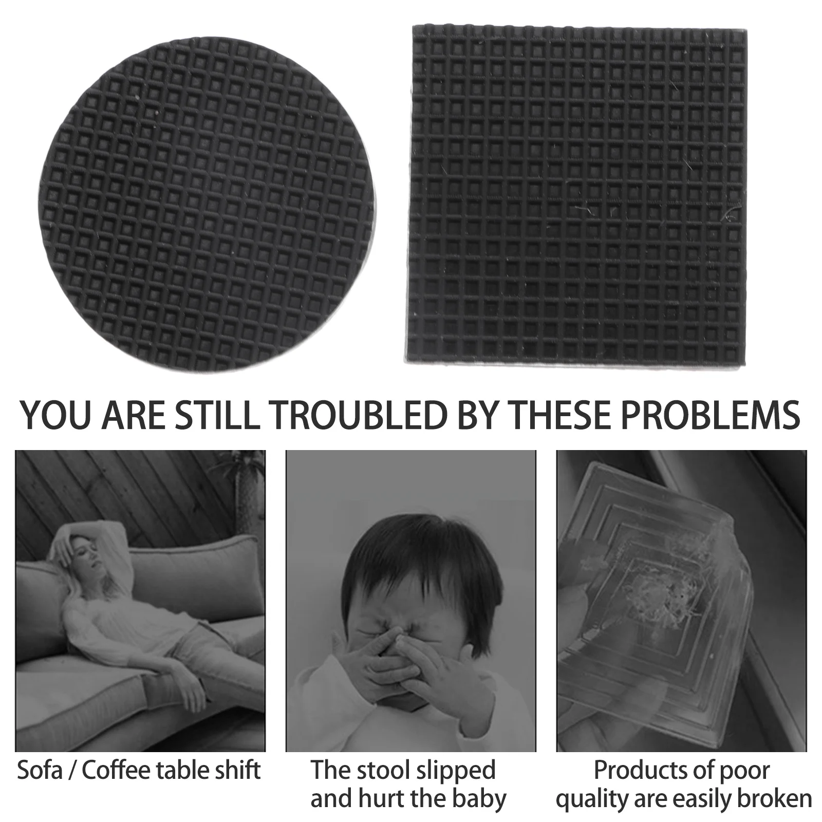 

32Pcs Chair Feet Protectors Anti-Scratch Furniture Glides Safe Durable for Home Office School Use Furniture Sliders