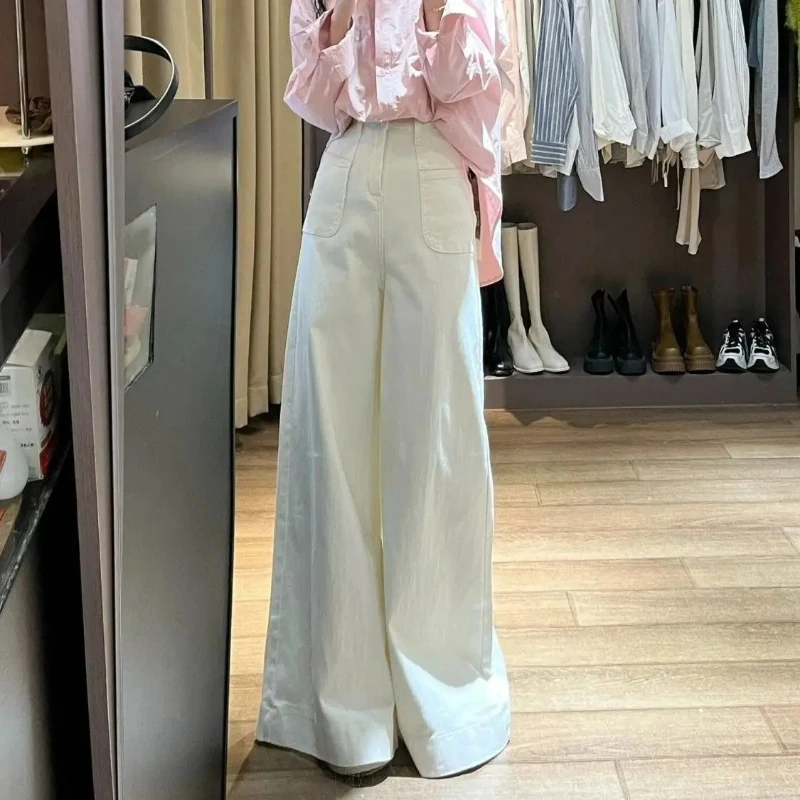 

Woman Jeans Loosefit Wide Leg Denim Pants for Women Teenagers Vibrant Luxury Designer 90s Shiny Unique Japanese Y2k Emo Trousers
