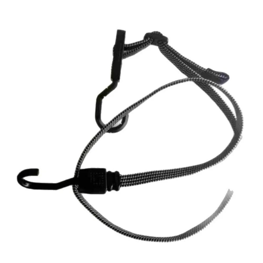 Adjustable Length Cargo Tie Down Straps Thickened Design Rubber Hooks Elastic Luggage Straps High Elasticity Flat Wide Design