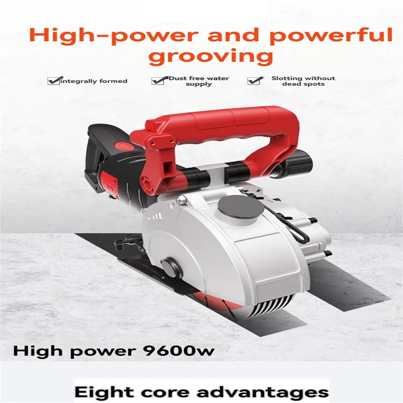 Wall slotting machine, high-power reinforced concrete cutting machine, wall slotting machine