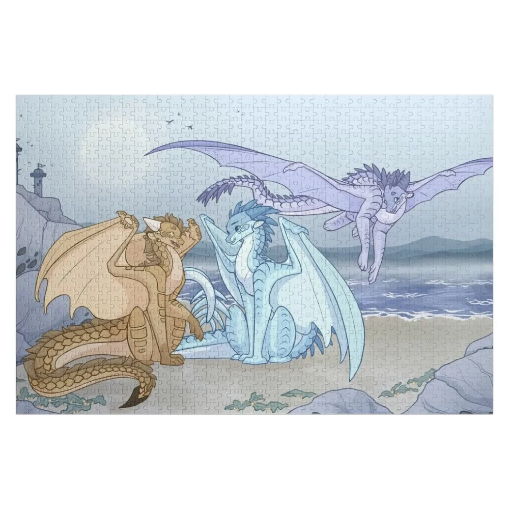 

Beach Meeting Jigsaw Puzzle Personalized Photo Gift Custom Puzzle
