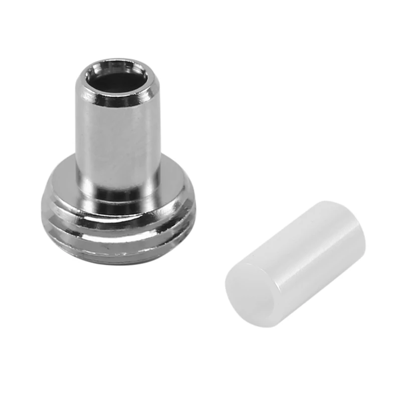 10 Stuks Keramische Buishulzen En 10 Stuks Metalen Kop Connector Adapters Voor Glasvezel Visuele Fout Locator