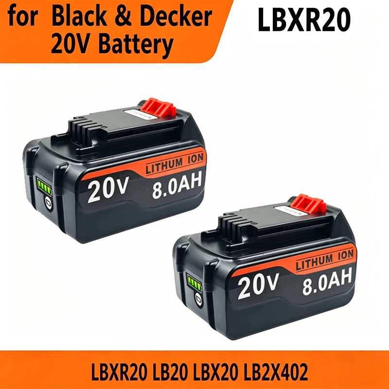 3.0Ah 18V/20V Replacement Tools BL2018 Battery For Black & D
