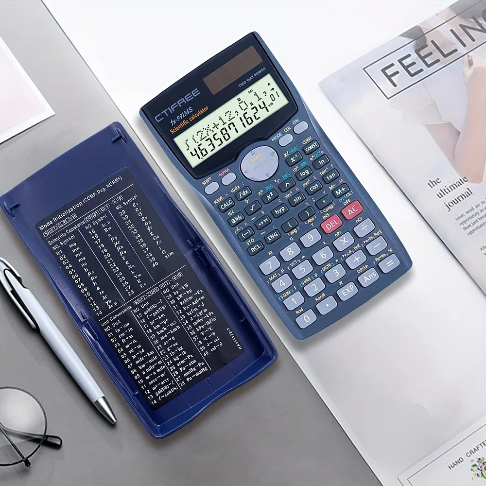fx-991MS Multifunctional science function calculator-401function Specially designed for student exams, economical packaging