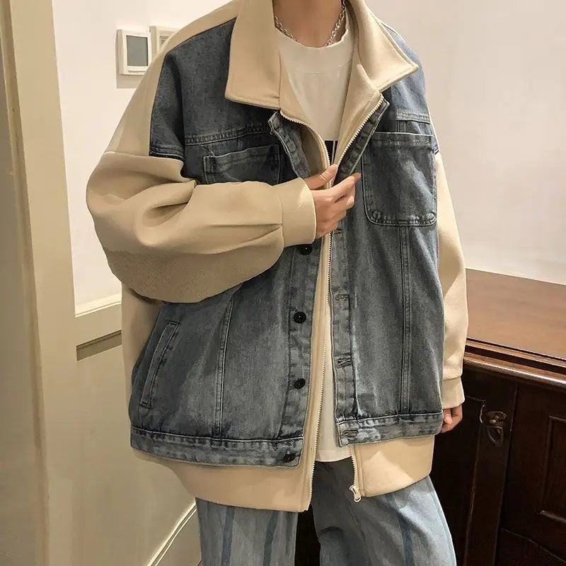 

et Coat Round Neck Mens Blue Cotton Down Style Military Racing Urban Outdoor Warm China Cargo Slim Leather Ins