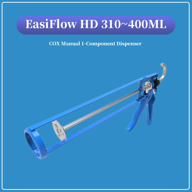 

EasiFlow HD 310 PRD A 1-Component Manual Bead Dispenser For 310mL Cartridges Save Pressure Industrial Gun