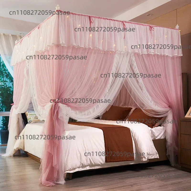 Double-layer Gauze Mosquito Net (frame Not Included); Sold Separately—the Mosquito Net Does Not Come with A Frame