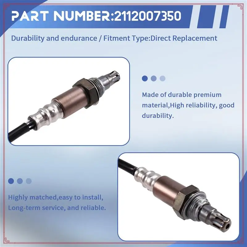 

Replacement O2 Oxygen Sensor 211200-7350 Car Part For Nissan 2112007350 2112007350 Auto Repair Supplies