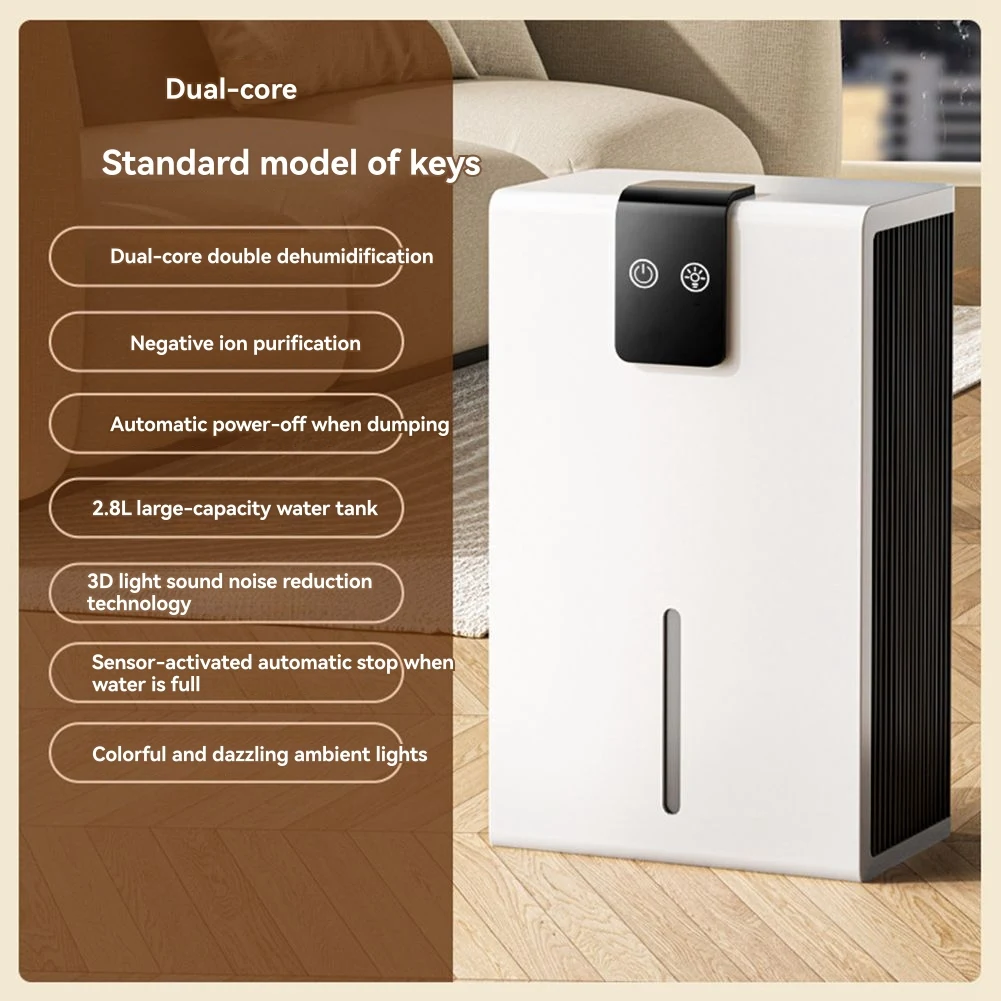 A96T Dehumidifier Dehumidifier for Home Bedroom Air Dehumidifier Household Dehumidifier Dehumidifier and Dehumidifier UK Plug