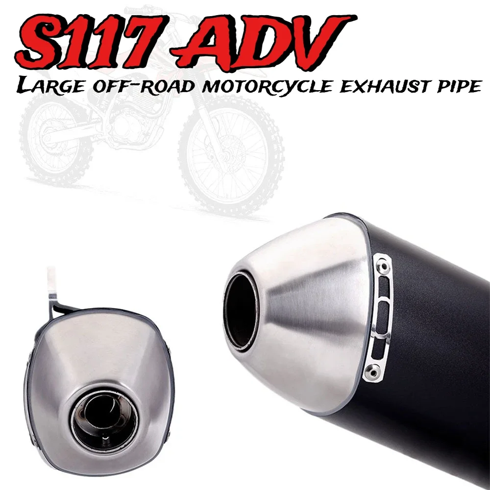 51mm Universal Motorcycle Exhaust Muffler Pipe for Escape Off-Road Motorcycle Scooters For KTM EXC CRF150 EXC WR450 RC390 - view 3