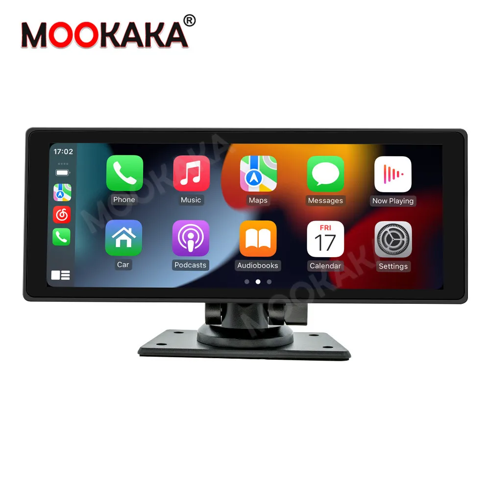 

Carplay Android Auto B5303R Portable Car MP5 Retractable Camera Car Recorder Multimedia Player 10.26 Inch HD Screen Audio Radio