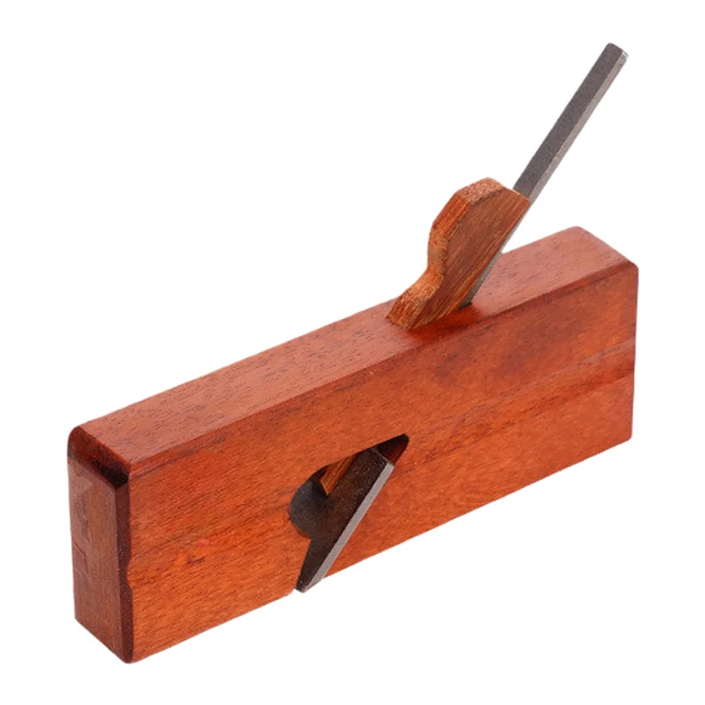 Woodworking Tool Mini Hand Plane Contoured Grip Ergonomic Design Versatile Application 150mm Crafting Activities