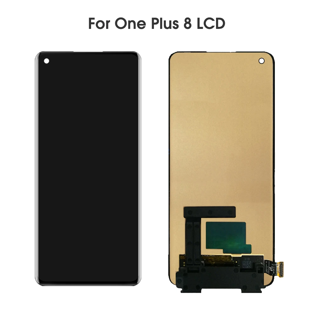 OEM For OnePlus 8 For OnePlus 8 Pro 1+8/8Pro IN2013 IN2017 IN2023 LCD Display Touch Screen Digitizer Assembly Replacement