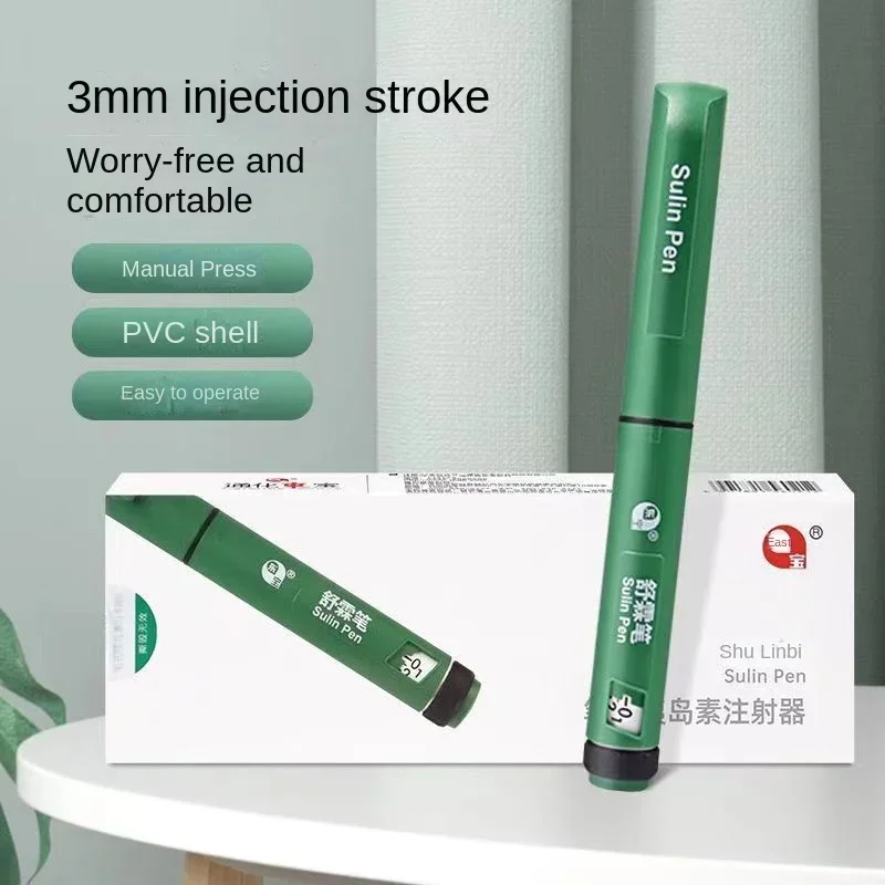 Sulin Insulin Pen Syringe 3ml Universal Type Diabetes Pen Blood Glucose Insulin Injection R/N/30R/50R Pen