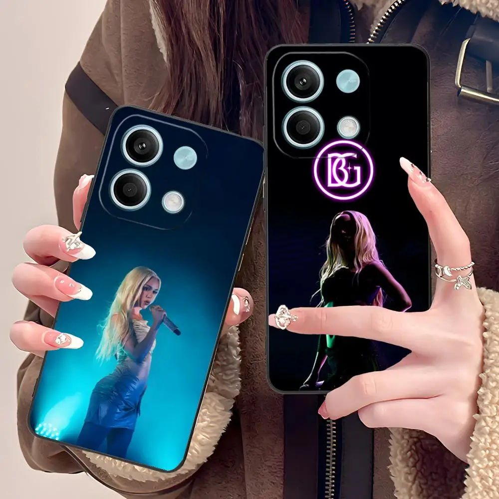 포코 F6 F5 F4 F3 F2 프로 GT C40용 배드 걸 모바일 폰 케이스 컬러 프린팅 보호 커버 스마트폰 커버