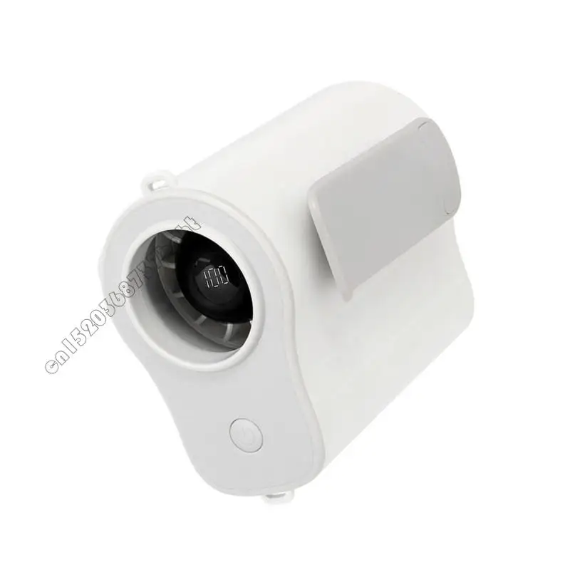 مروحة حزام بلاستيكية 4xfb 4000mAh معجزة مروحة مروحة محمولة على الخصر مروحة مروحة مروحة صغيرة