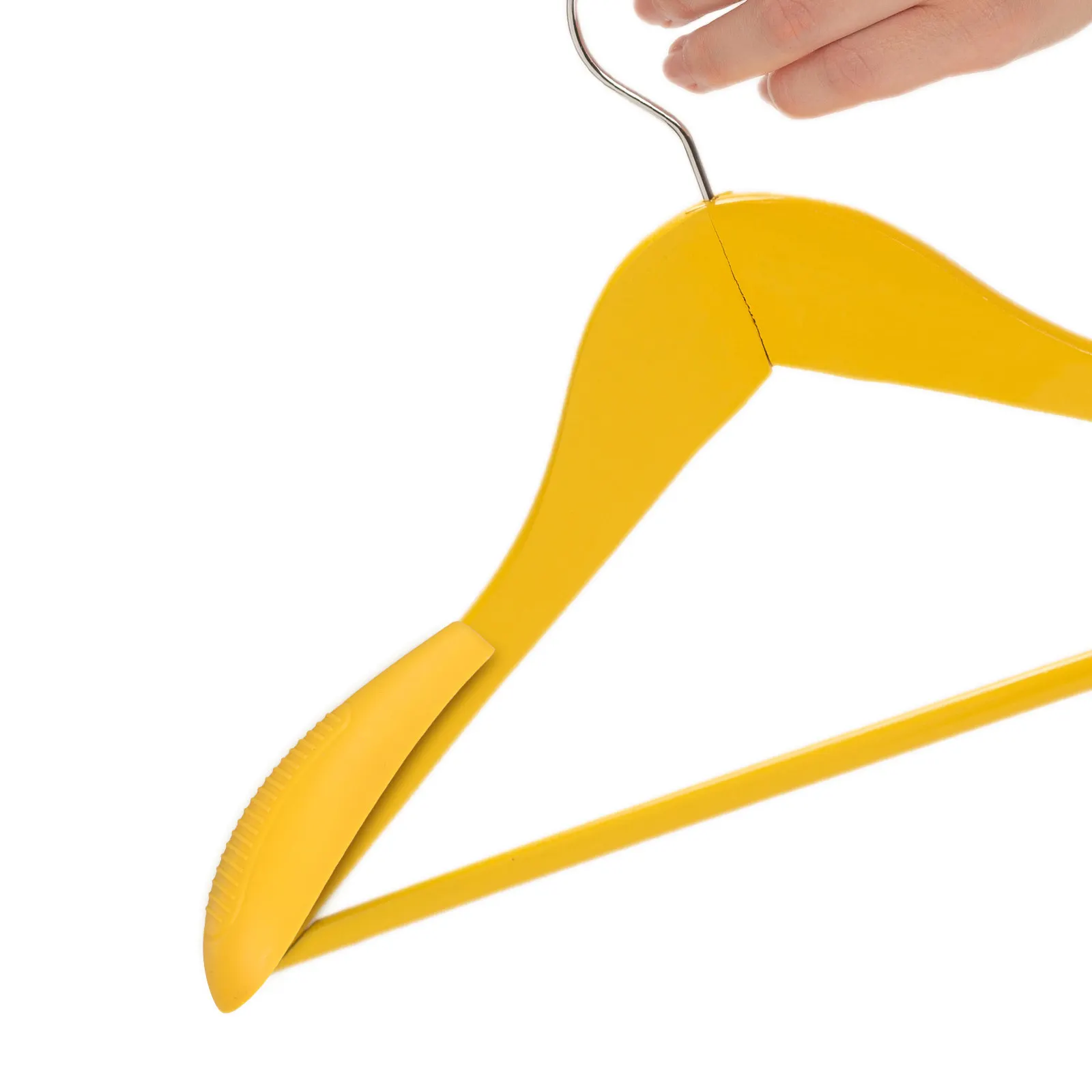 10Sets Plastic Hanger Shoulder Pads Non-Skid Seamless Shoulder Forms for Clothing Support Prevents Garment Deformation Enhances